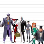 Batman The Animated Series Height Comparison​ with other characters